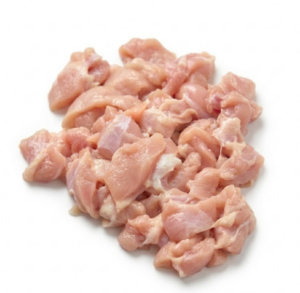 Chicken Raw poultry and chicken trimmings for commercial processing