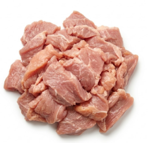 Pork Trimmed raw pork cuts for commercial food manufacturing